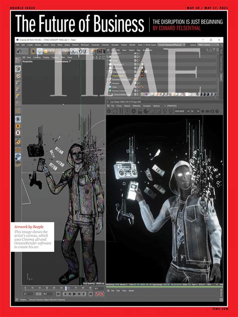 The Story Behind TIME and Beeple’s Future of Business Cover